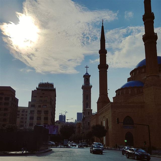 What differs us ..Brings us together.. 💚💙Life is not one color .. not... (Beirut, Lebanon)