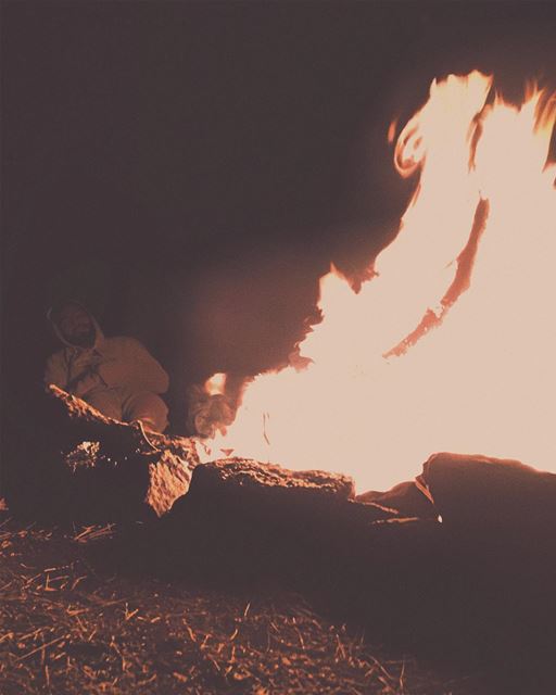 'what happens around the campfire; stays at the campfire...''''... (Baskinta, Lebanon)