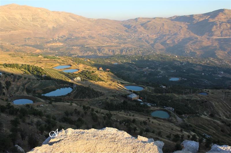 What my eyes saw and not other person eyes water  mountains  sky  height... (Baskinta, Lebanon)