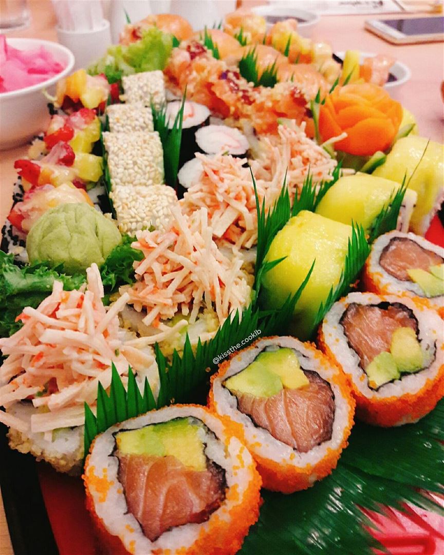What's your plan for lunch today? kissthecooklb  lunchbreaklebanon ... (Sushi Star & Gate)