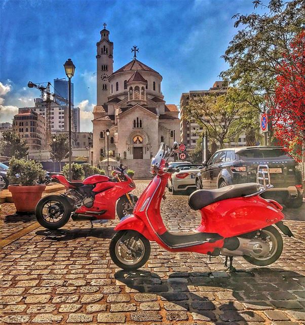What type of biker are you?🙃By @sara_eldana  SaifiVillage  Beirut  Liban... (Saifi village)