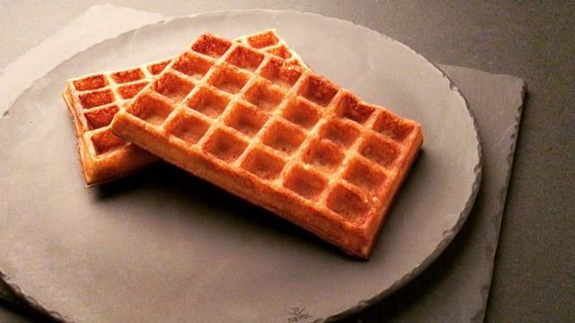 What we love about waffles is that they're almost like a blank canvas with...