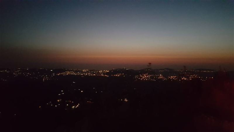 When a picture says:Don't you dare edit me. nature  sky  sunset ... (Al Shouf Cedar Nature Reserve)