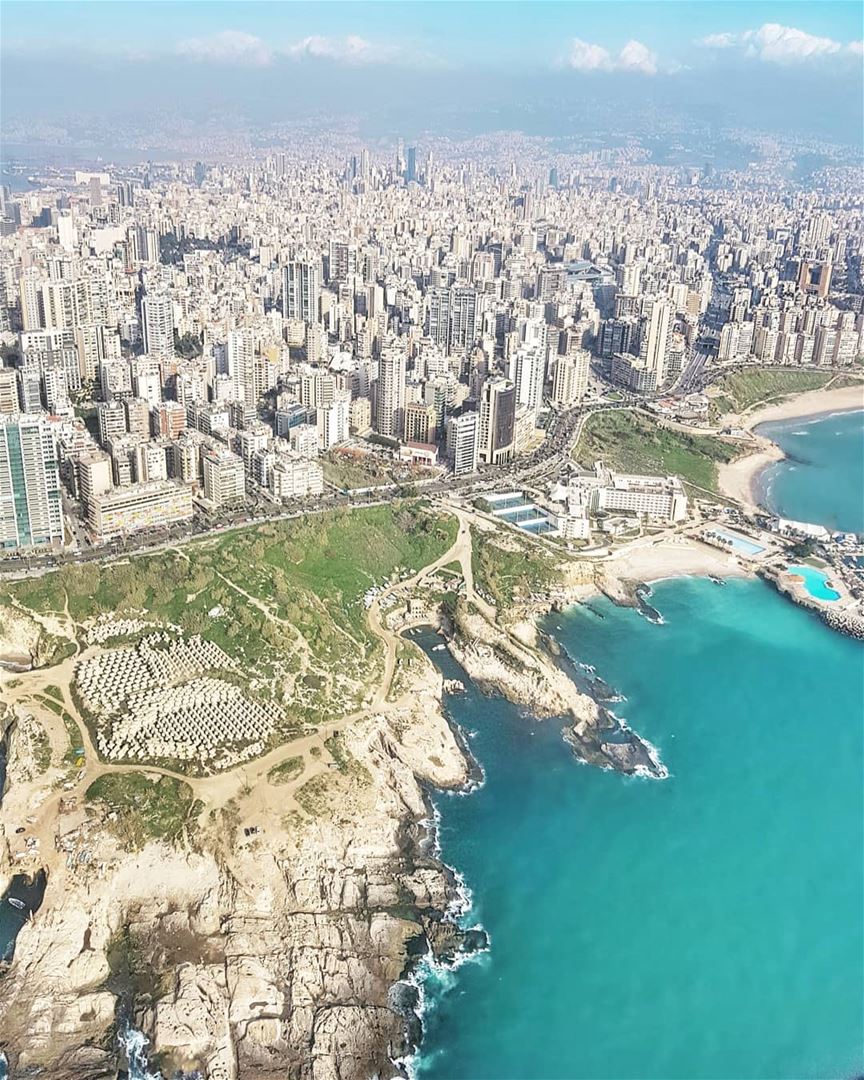 When Beirut beckons, who can resist such a beauty? 💙 Good morning! 😙 ... (Beirut, Lebanon)