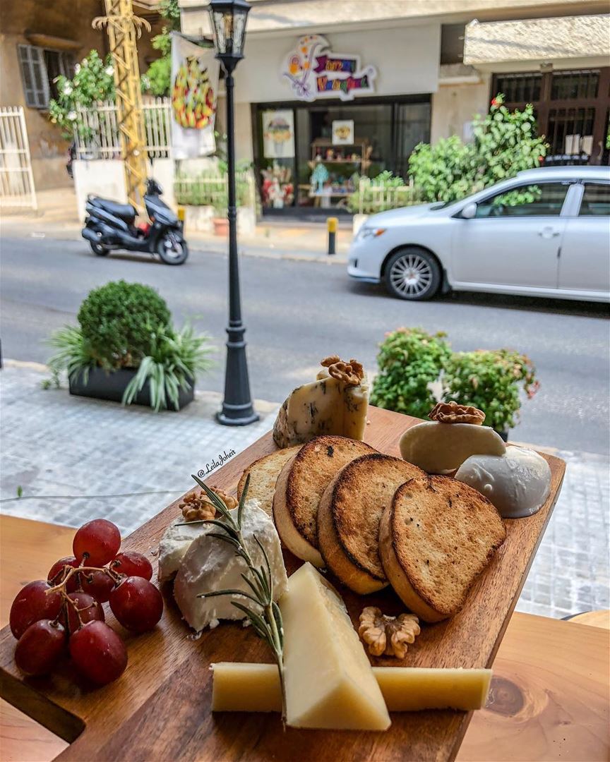 When cheese is life...  mozzarella  walnut  livelovelebanon  liveloveeat ... (Achrafieh, Lebanon)