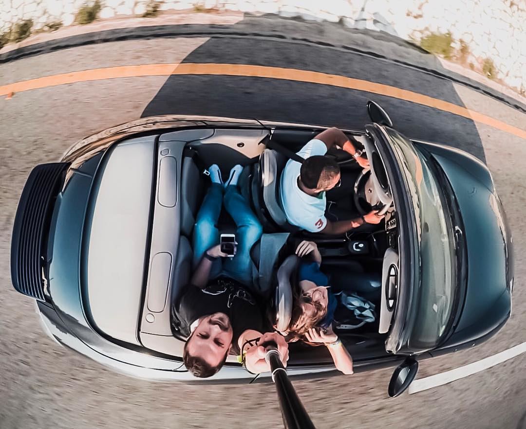 When @georgio.copter can't fit in the back! SundayRides  roadtrip.... (جونية - Jounieh)