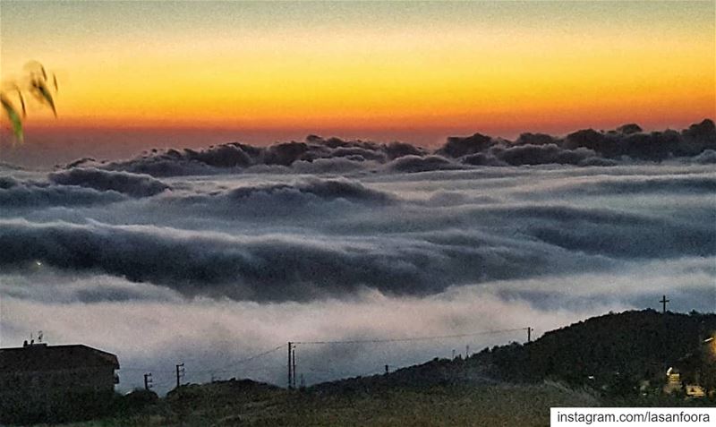When Heaven meets Earth. lebanoninapicture  sunsetlover  insta_lebanon ... (Mount Lebanon Governorate)