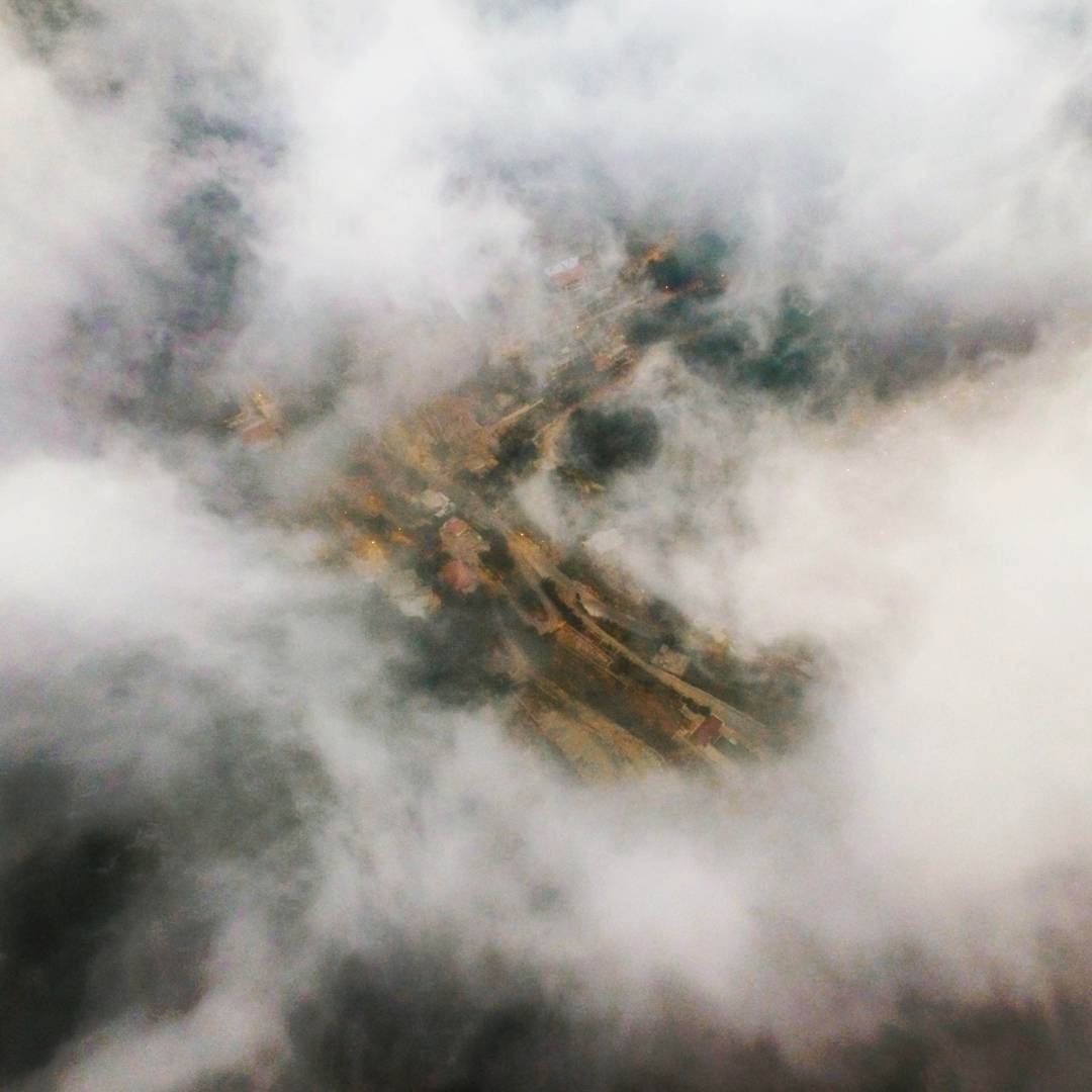 When i limit test my drone above the clouds ........ lebanon  hiyata... (Hiyâta, Mont-Liban, Lebanon)