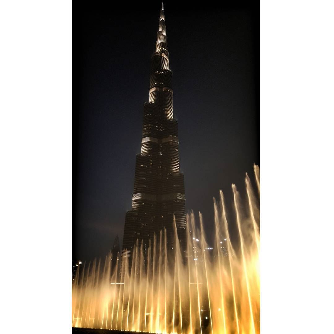 When in Dubai .. ____________________________________________ summer ... (Burj Khalifa)