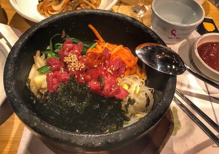 When in Korea you should have this Bibimpap dish 🇰🇷 .=================== (Seoul, South Korea)