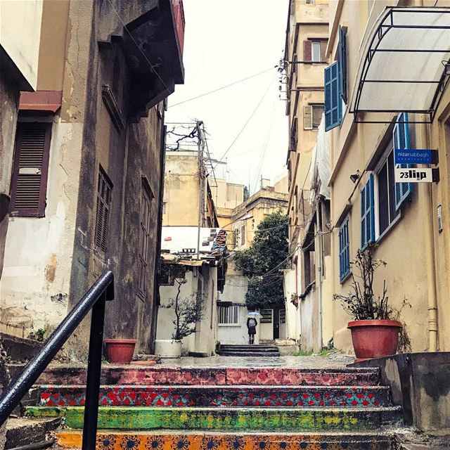 When it starts to feel like winter ☔️  Lebanon tb travel travelgram... (Beirut, Lebanon)