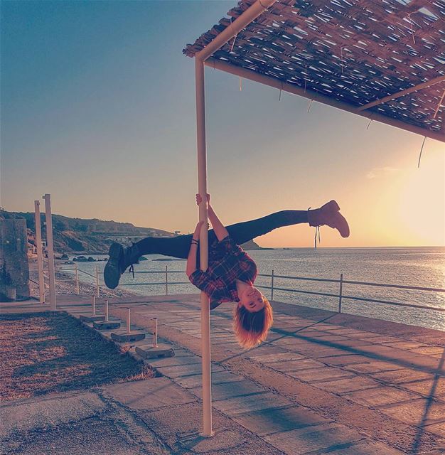 When it was a sunny day in Lebanon polefitlebanon  streetpoledance ...