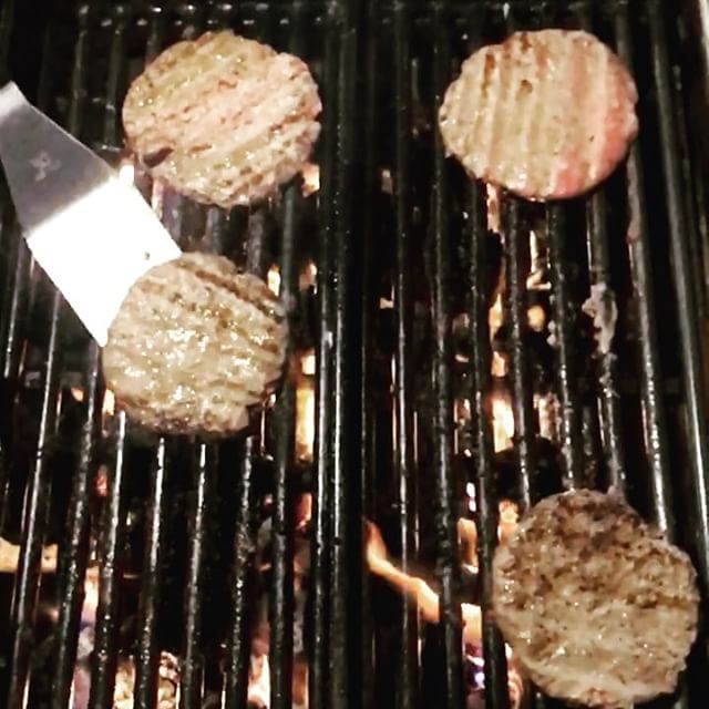 When its a flaming burger! Nothing but fire & meat 🍔  flame  grill ... (Beirut, Lebanon)