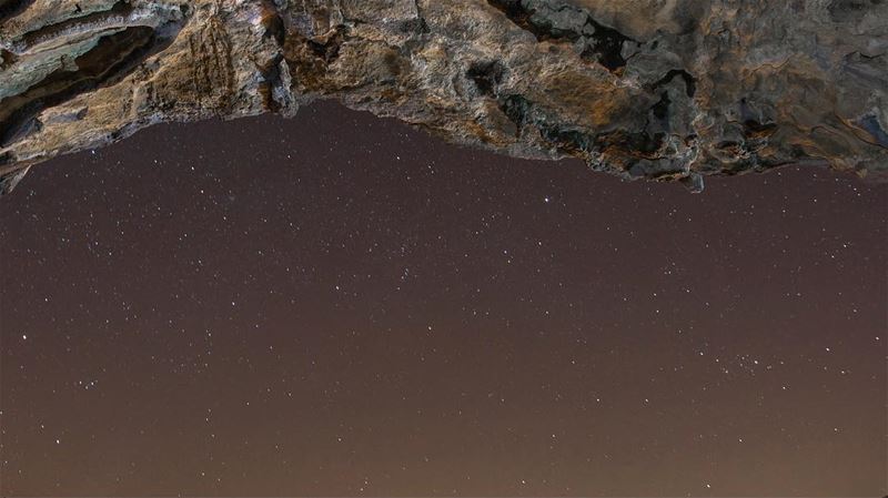 When life knocks you down, roll over and look at the stars. It's all about... (Tannurin At Tahta, Liban-Nord, Lebanon)