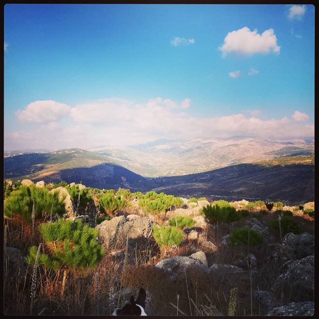 When the clouds tell you their stories... When the mountains talk and the... (Ibil Es-Saqi, Al Janub, Lebanon)