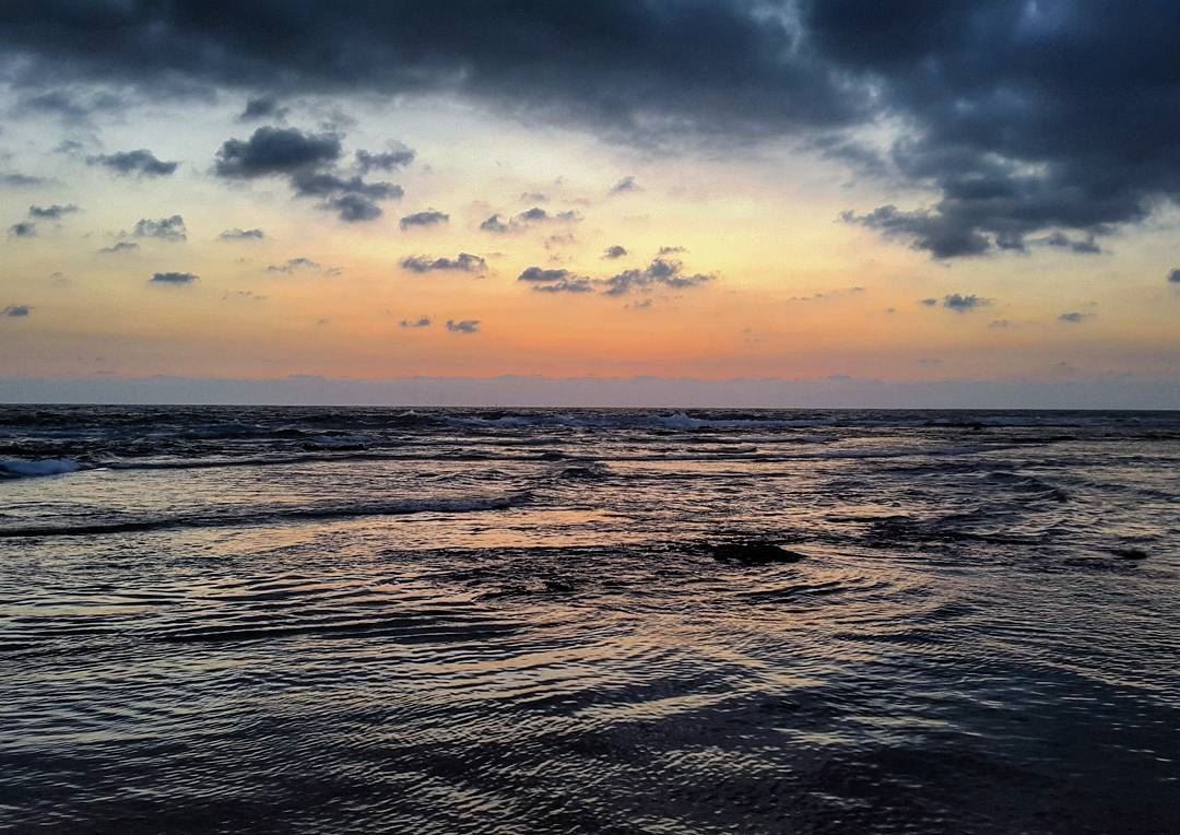 When the sea waves by.  sea  lebanon  Mediterranean  beautiful  sunset ...