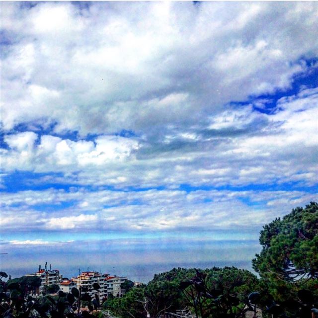 When the sky meet the sea: endless blue💙💙 photography  landscape ...