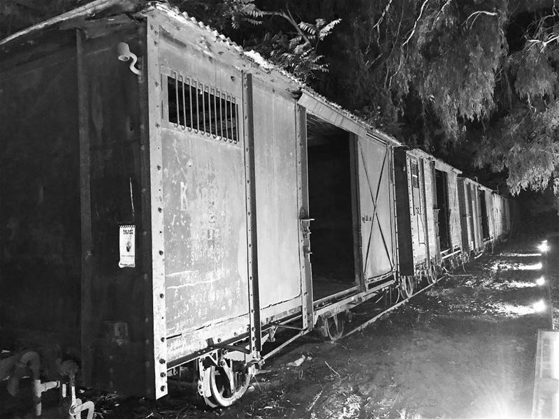 ~..When the Train is Canceled..~ 🚂 oldbeirutlebanon  oldlebanontrain ... (Somewhere in Lebanon)