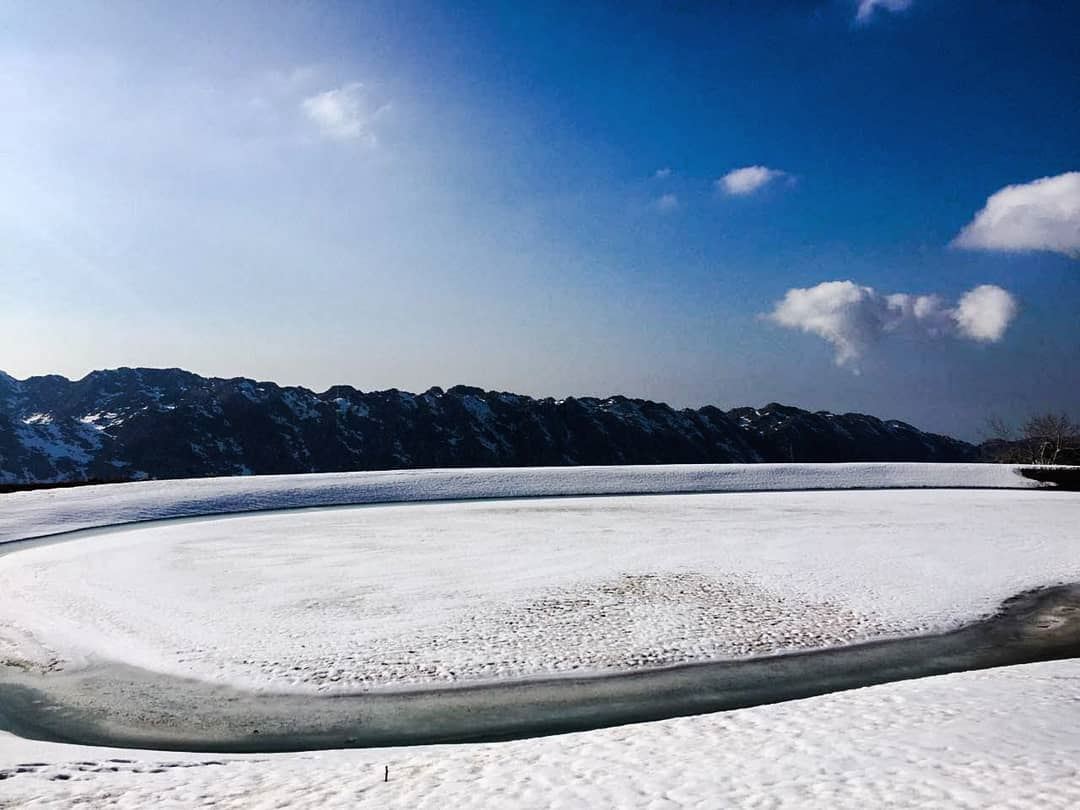 When winter was real  frozen  lake  cold  winter  days  laklouk ... (Laklouk)