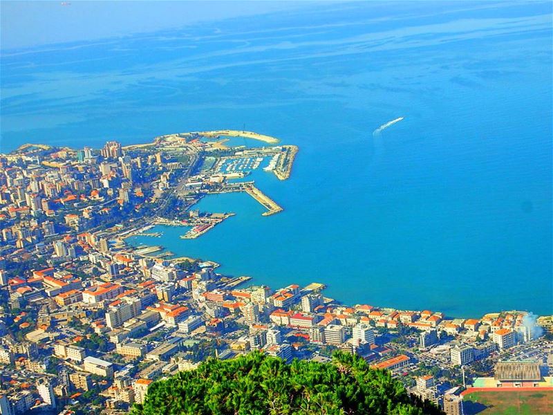 When you feel life at crossroads,you need higher perspective view. ... (Harîssa, Mont-Liban, Lebanon)