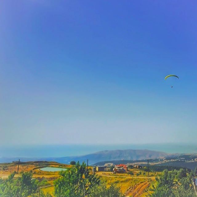 When you fly high people will throw stones at you. Don't look down. Just... (Ehden, Lebanon)