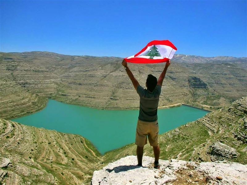 When you set a good example to the world, you become a flag waving in the... (Chabrouh Dam)