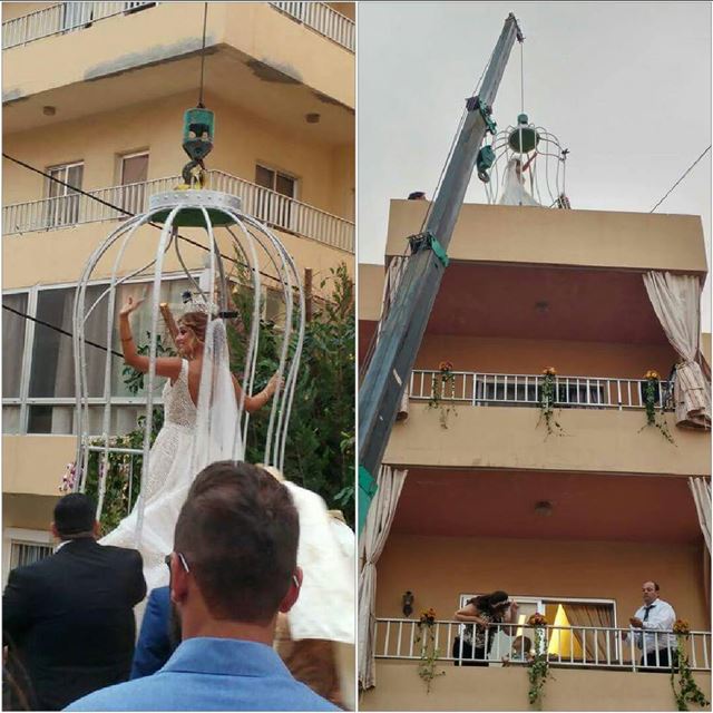 When Your Wedding Dress is Too Large for an Elevator