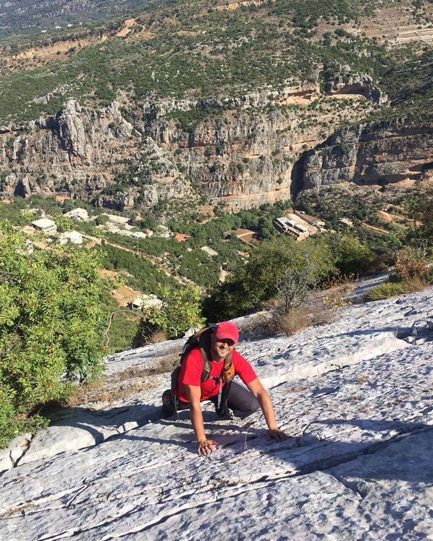 Where no one dares 💪 hiking  climbing  nature  extreme  sports  laklouk ...