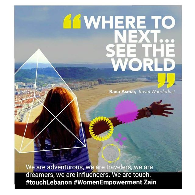 Where to next...See the WORLD 🌏 WomenEmpowerment  TouchLebanon  Zain ... (Nazaré, Portugal)