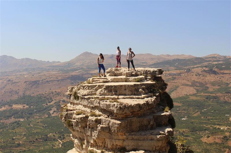 "Wherever you go, becomes a part of you somehow" 🐒⛰... (Akoura, Mont-Liban, Lebanon)