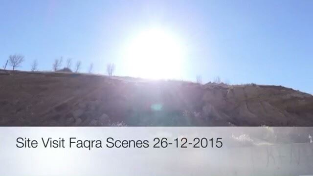 While visiting his future house in FAQRA SCENES, one of our amazing...