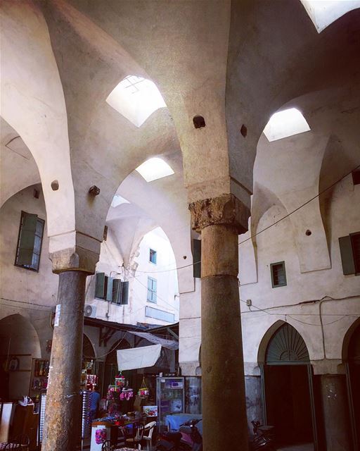 White morning from the souks of Tripoli 👻  souk  old  authentic  tripoli ... (Tripoli, Lebanon)