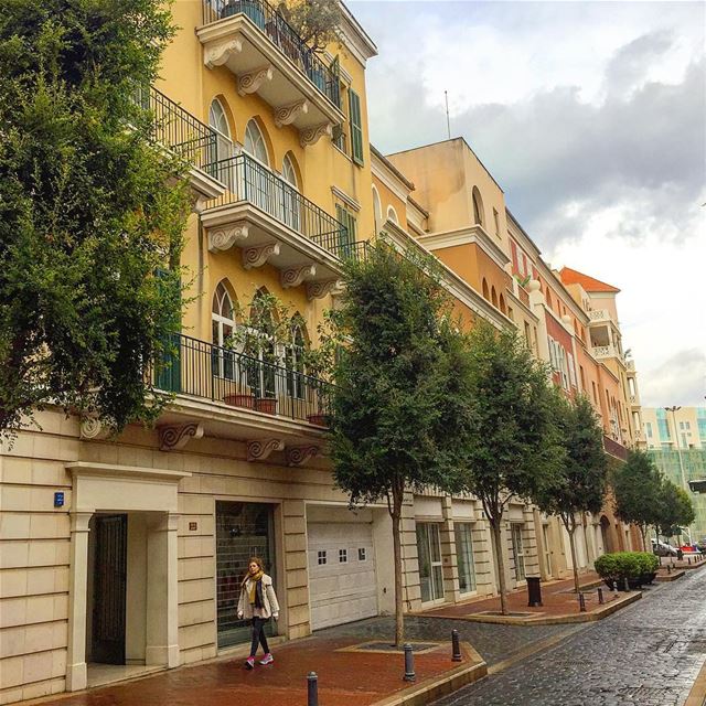 Who cares about the weather 🎶 street  rainyday  passingby  buildings ... (Saifi village)