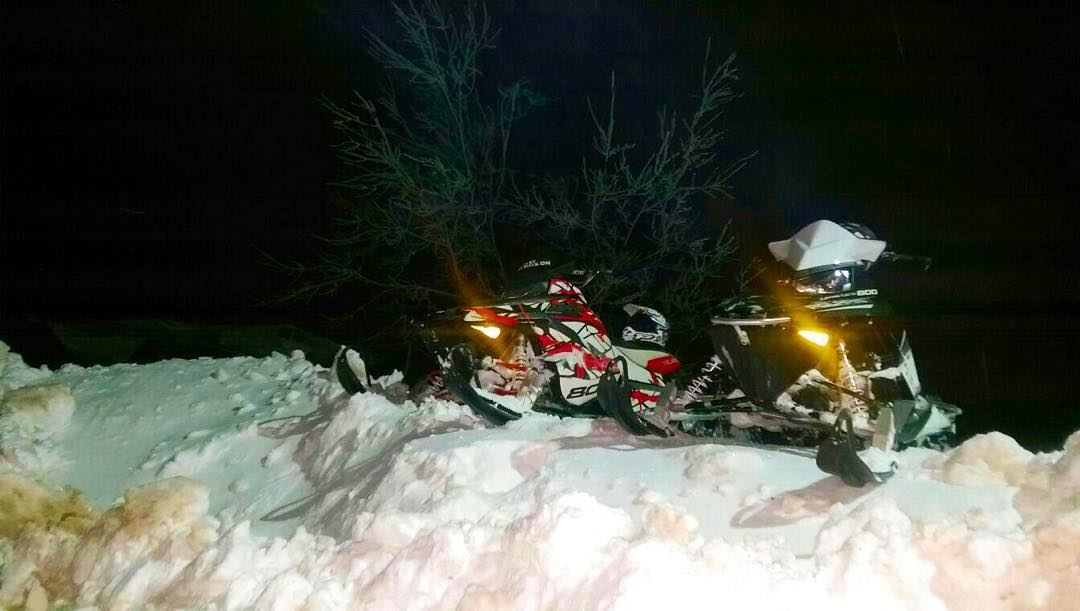 Who's in for some Night fun ? onroad  snowmobiling  snowmobile  snow ...