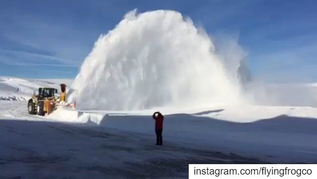 Who's ready for the POW!!!Repost @mzaarskiresort.. flyingfrog ...