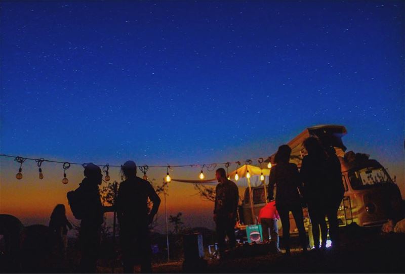 Who said nights were for sleep? 😎😉 (Faraya, Mont-Liban, Lebanon)