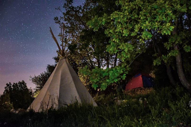 WHO SAID NIGHTS WERE FOR SLEEP.. lebanon  cedarsgroundcampsite  camping ... (Cedars Ground Campsite)