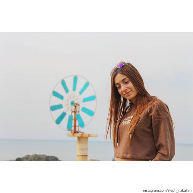 Windmills of your mind! livelovelebanon  liveloveanfeh  lebanonadventure ... (Lebanon Batroun)