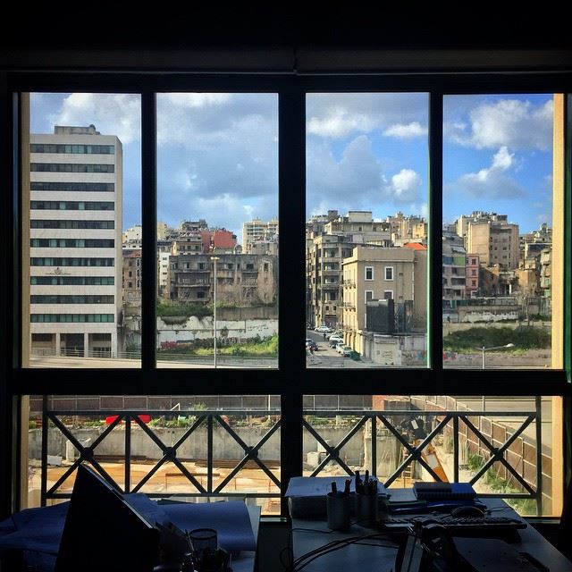  windows  from  my  window  Beirut  lebanon  Sunday  morning  architecture... (Consolidated Consultants Lebanon)