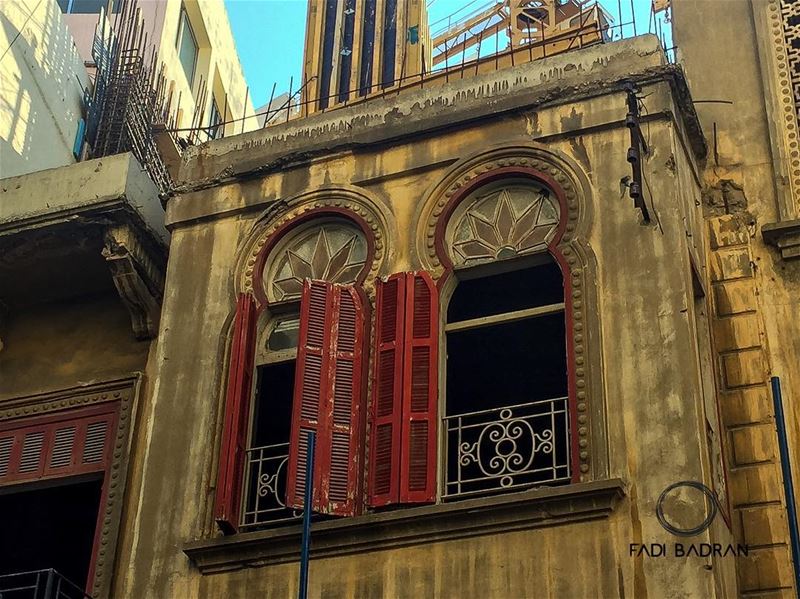 Windows..... lebanon  beirut  architecture  beautifuldestinations ... (Beirut, Lebanon)