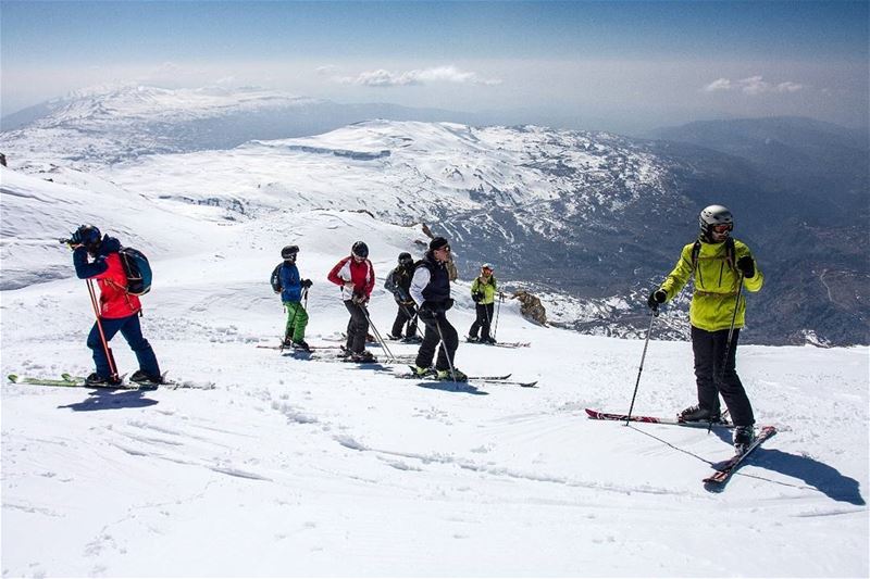 Winter is coming! Throwback to winter season where FFA private Bank... (Mount Sannine)