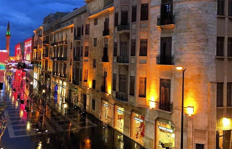 Winter ❄️ is soon coming to an end. beirut  lebanon  sky  travel ... (Beirut Souks)