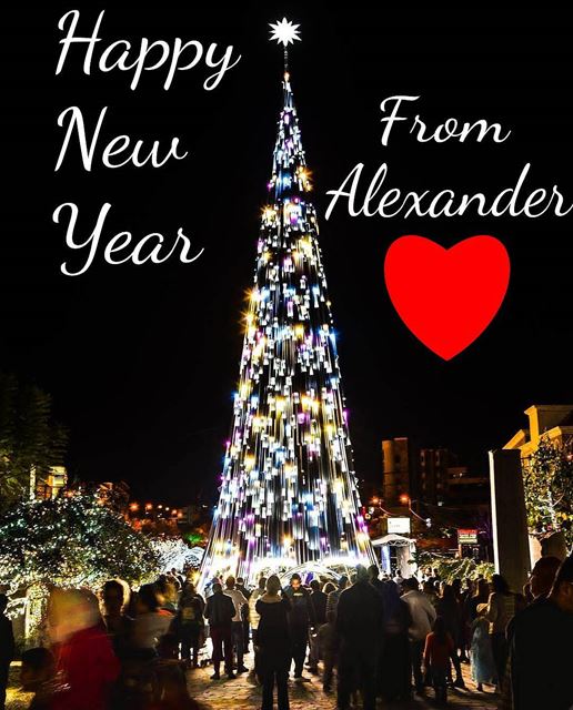 Wish you all a Happy new year full of Joy, Love and Peace! God bless you... (Lebanon)