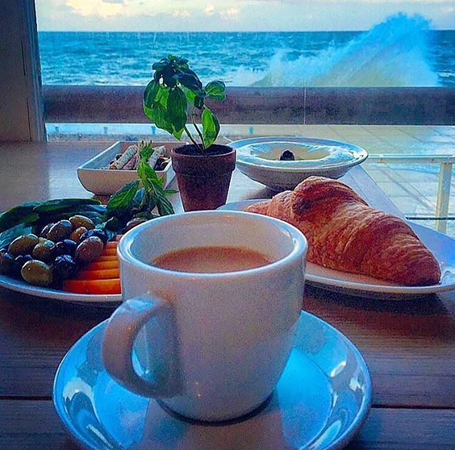 Wishing you a wonderful Saturday 💙☔️🌊☁️🙏☕️✨❤️... (Boulevard Beirut)