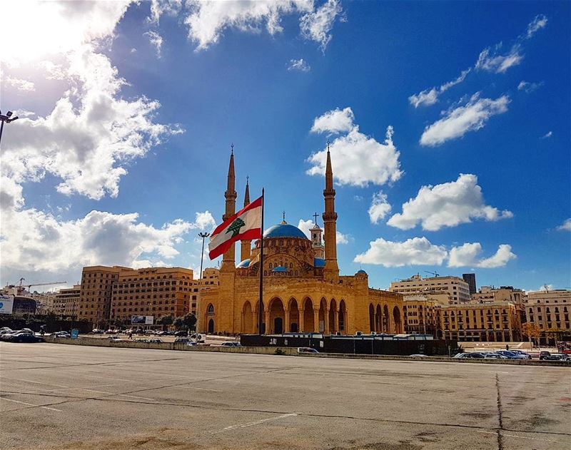 With this beautiful cloudy afternoon❤❤❤ sunny  cloudy  beautifulweather ... (Beirut, Lebanon)