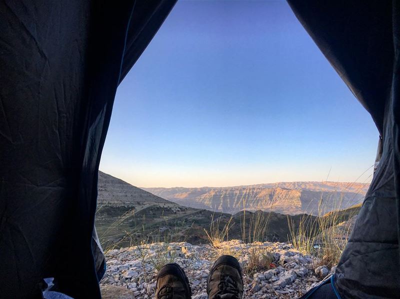 woke up to this 🇱🇧⛰ lebanon  lebanon_hd  lebanon_hdr  hafroun  byblos ... (Qornet Hafroûn)