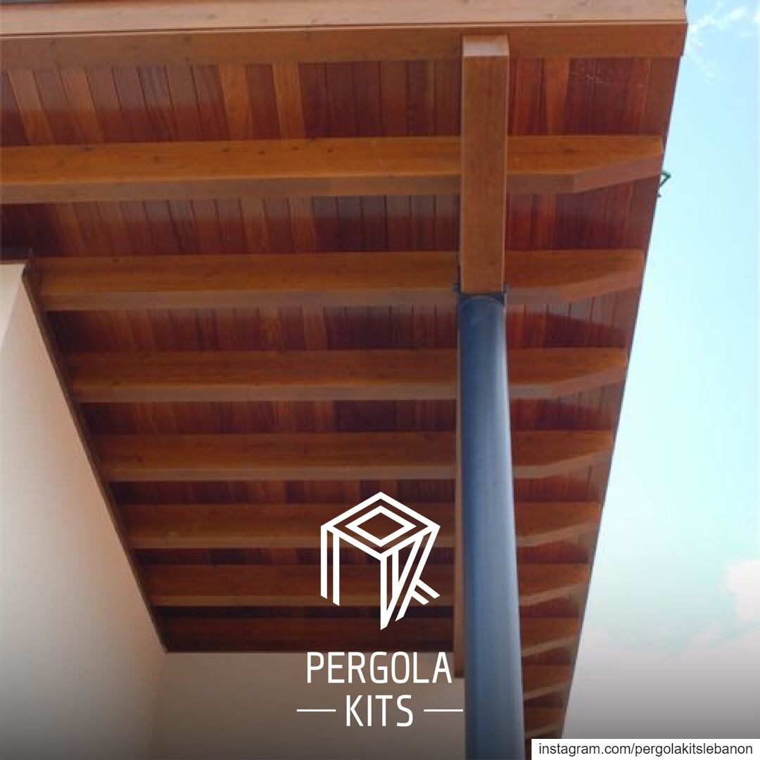 Wood is one of the Best Choices for Pergola Roofing!  PergolaKitsLebanon...