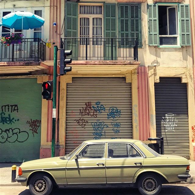 Working Wednesdays🚗 Lebanon tb travel travelgram traveler wanderlust... (Mar Mikhael-Armenia The Street)