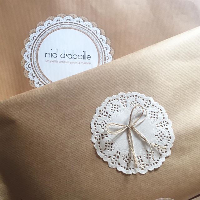 Wrapped with ❤️Write it on fabric by nid d'abeille  packaging ...