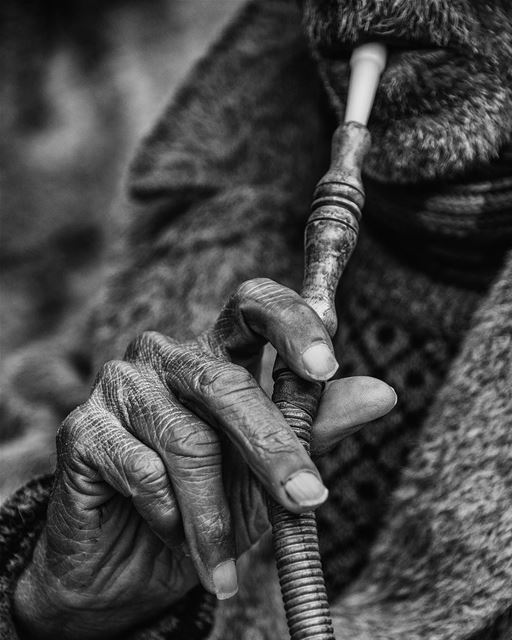 Wrinkled with traditions ... shot in  saida  lebanon  blackandwhite ...